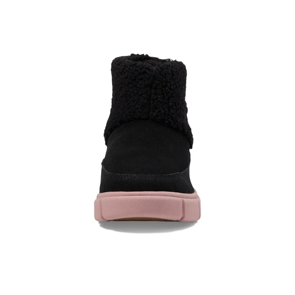 Sorel Explorer III 2088541010 Kids US 7 M Black Suede Ankle Boots ZOGG3776